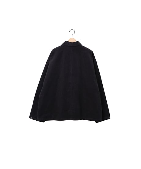14CORDUROY coaching jacket / amn-JK-012 / Black