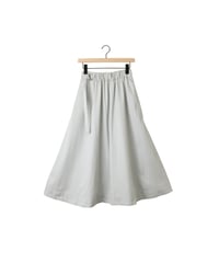 BURBERRY belted skirt / amn-SK-002 / Celadon
