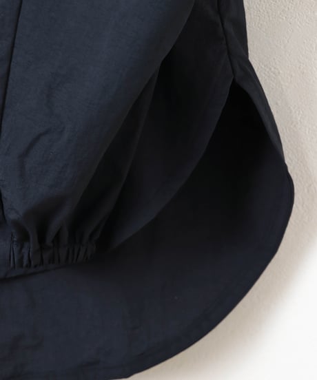 NYLON useful hoodie / amn-CT-015 / Black