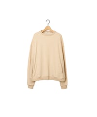 MINI TERRY bottie crew / amn-CS-091 / Heather Beige