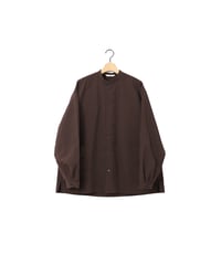 NYLON park shirts / amn-SH-053 / Chocolate