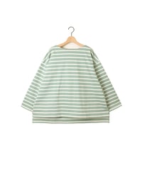BORDER gride basque / amn-CS-058 / Green_Natural
