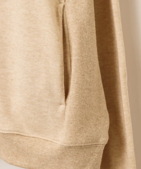 MINI TERRY bottie crew / amn-CS-091 / Heather Beige