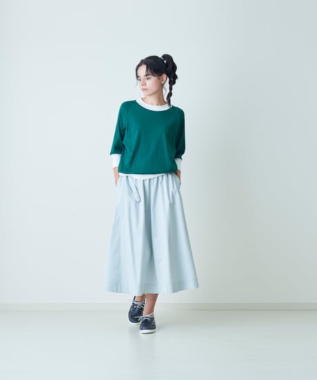 BURBERRY belted skirt / amn-SK-002 / Pink
