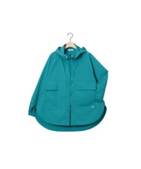 NYLON useful hoodie / amn-CT-015 / Peacock