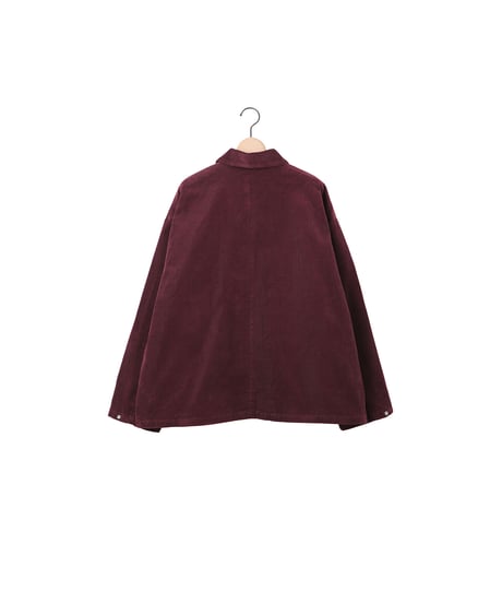 14CORDUROY coaching jacket / amn-JK-012 / Burgundy