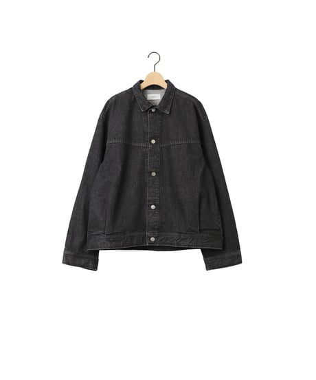 12.8DENIM omit blouson / amn-BL-022 / Black