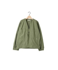 HORSE CLOTH clerk blouson / amn-BL-012 / Olive
