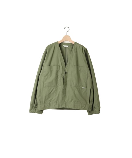 HORSE CLOTH clerk blouson / amn-BL-012 / Olive