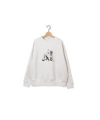 " LOVER " crew / amn-CS-070 / Ash