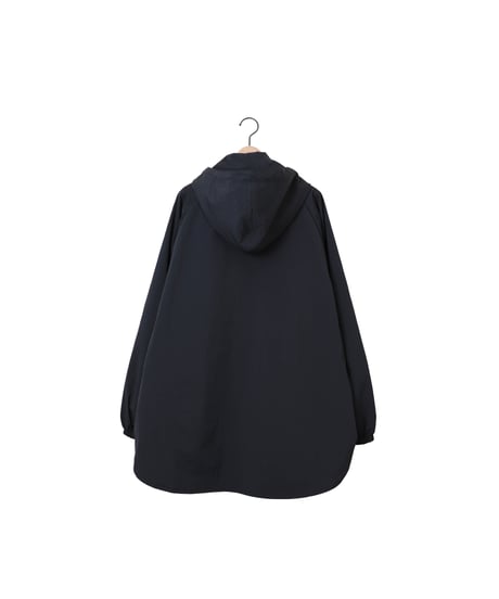 NYLON useful hoodie / amn-CT-015 / Black
