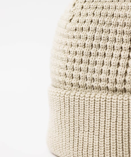 COOLMAX knit cap / amn-KN-007 / Sand