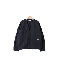 HORSE CLOTH clerk blouson / amn-BL-012 / Black