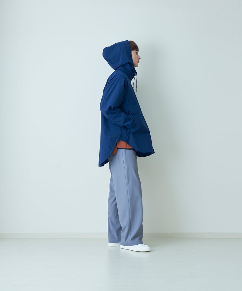 NYLON useful hoodie / amn-CT-014 / Blue | ämne_ NYLON useful hoodie / amn-CT-014 / Blue | ämne_