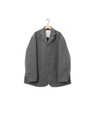TWEED modern jacket / amn-JK-017 / Black_White