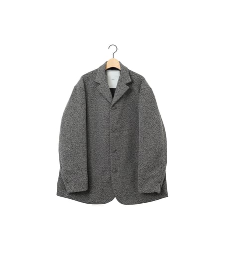 TWEED modern jacket / amn-JK-017 / Black_White