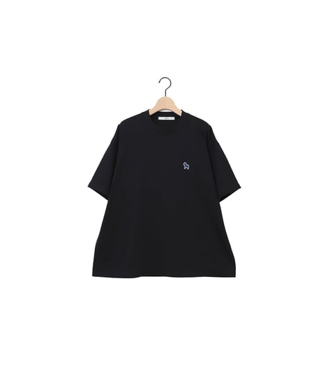 " Dalahäst " half sleeve tee / amn-CS-081 / Black
