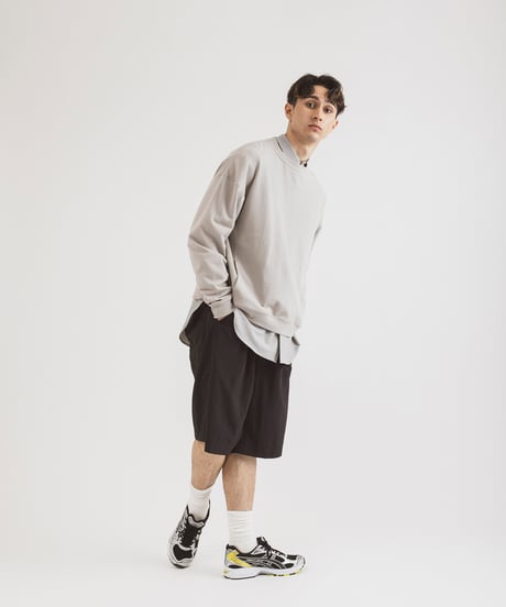 NYLON short orca's / amn-PT-047 / Black