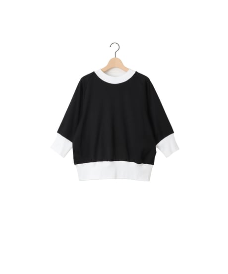 GIZA 3/4 crew / amn-CS-059 / Black