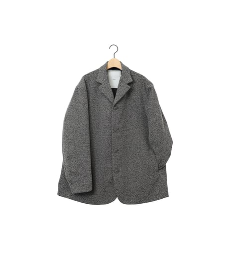 TWEED modern jacket / amn-JK-017 / Black_White