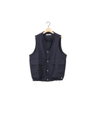 GABARDINE useful vest / amn-VT-002 / Navy