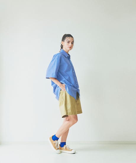 CHINO short orca's / amn-PT-026 / Khaki