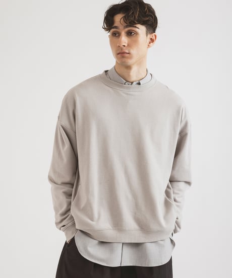 MINI TERRY bottie crew / amn-CS-091 / Gray