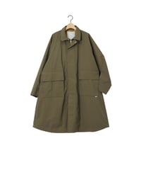 NYLON OX covered coat / amn-CT-016 / Olive