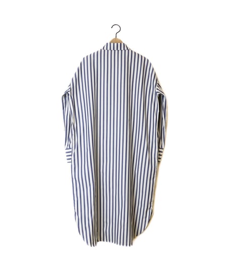 STRIPE dolman dress / amn-DR-006 / NAVY