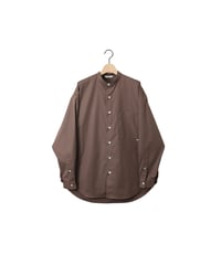 DRY PIMA classic shirts / amn-SH-050 / Mocha