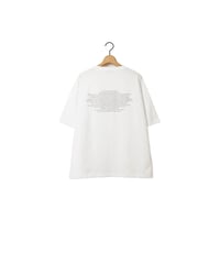 " COPY BAND " half sleeve tee / amn-CS-095 / White