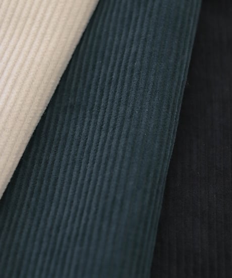 ８CORDUROY orca's baggy / amn-PT-034 / Black