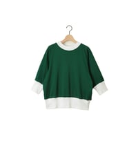 GIZA 3/4 crew / amn-CS-059 / Green