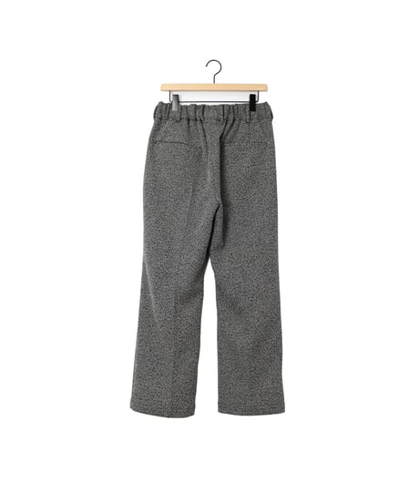 TWEED eel's slacks / amn-PT-042 / Black_White