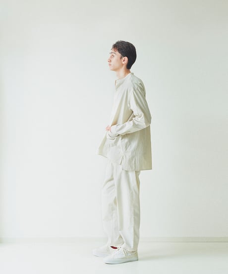 CHAMBRAY covered shirts B.C / amn-SH-037 / Sand