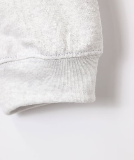OPENEND round hem tee / amn-CS-083 /Ash