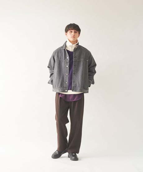 13.5DENIM omit blouson / amn-BL-014 / Black