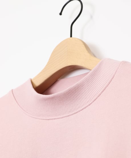 FRENCH TERRY oval crew / amn-CS-084 / Pink