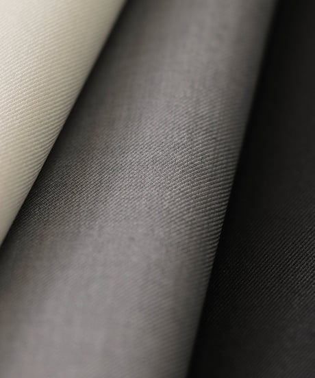 GABARDINE covered blouson / amn-BL-019 / Heather