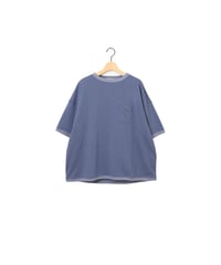 TWISTED JERSEY half sleeve bottie / amn-CS-092 / Blue