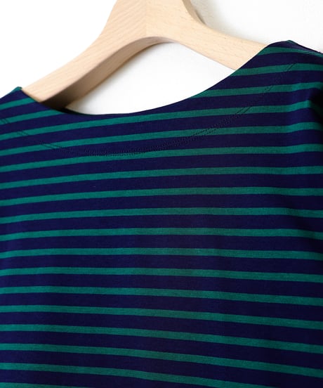 BORDER gride basque Ⅲ / amn-CS-073 / Navy_Green