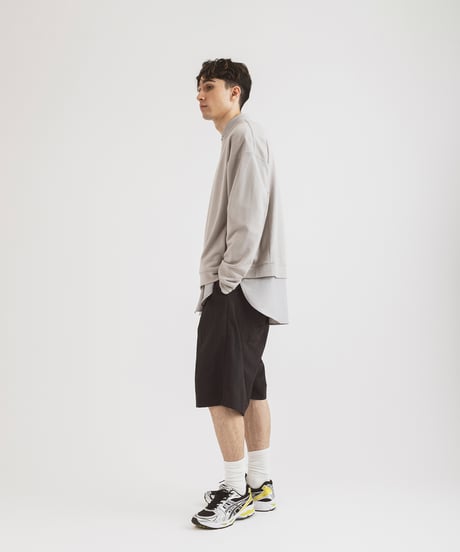 NYLON short orca's / amn-PT-047 / Black