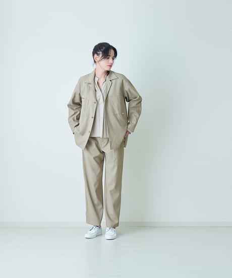 SEER SUCKER japon jacket / amn-JK-014 / Beige