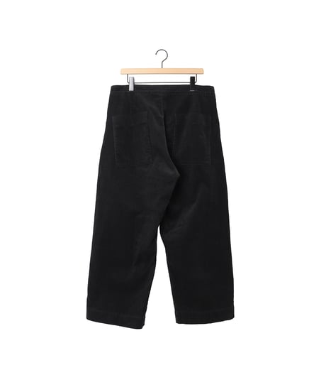８CORDUROY orca's baggy / amn-PT-034 / Black