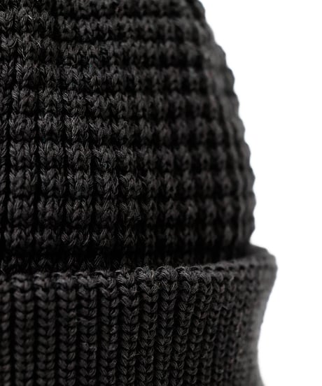 COOLMAX knit cap / amn-KN-007 / Black