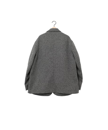 TWEED modern jacket / amn-JK-017 / Black_White