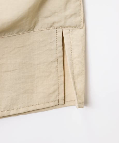 NYLON park shirts / amn-SH-057 / Sand