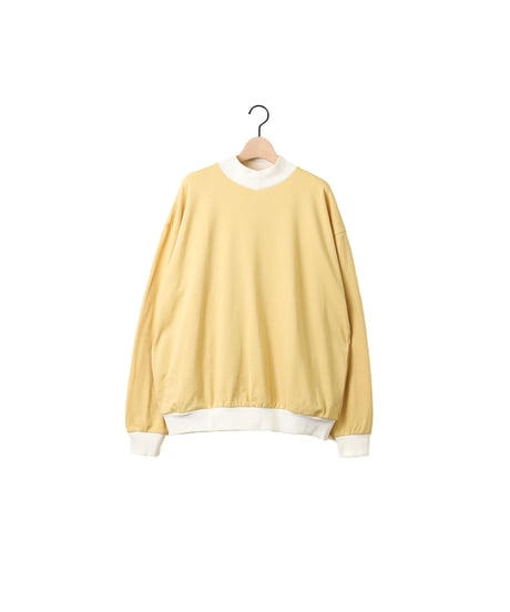 FRENCH TERRY v_mock / amn-CS-044 / Yellow