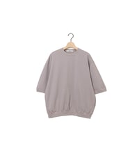 MINI TERRY half sleeve crew / amn-CS-075 / Gray