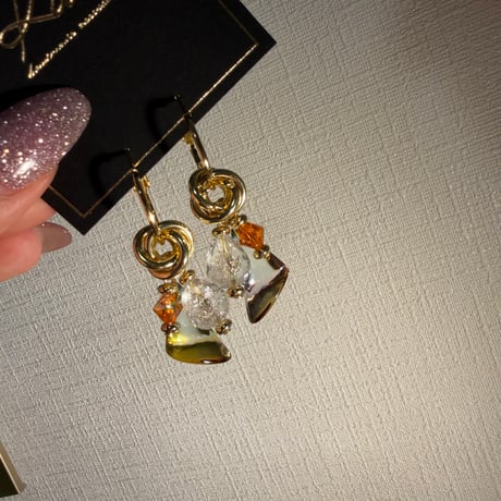 crack glass orange🍊